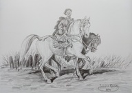 Juliusz Kossak Rysunek