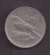 Malta - 1 Lira 1986 rok