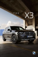 BMW X3 prospekt model 2023 52 str. unikat