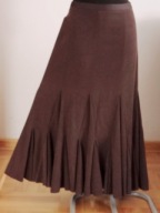 Spódnica Damska Ala Zamsz Roz.42 w Pasie 88cm Jesienno Zimowa