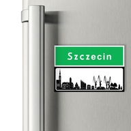 MAGNES TURYSTYCZNY Z PANORAMĄ SZCZECIN – PAMIĄTKA NA LODÓWKĘ