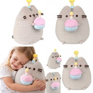 MASKOTKA PUSHEEN SZARY KOTEK 27 CM AURORA PREZENT DLA DZIECKA MIS . PLUSZAK