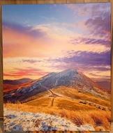 Bieszczady OBRAZ Polskie góry CANVAS pejzaż krajobraz