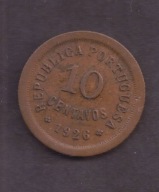 Portugalia - 10 Centavos 1926 rok