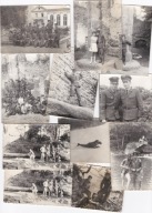 LWP .. ŻOŁNIERZE LOTNICTWA .. MUNDUR DESZCZYK .. Foto. x 23 .. Poznań 1970