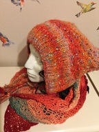 Czapka zimowa z dredami