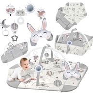 MATA EDUKACYJNA INTERAKTYWNA DWUSTRONNA SKŁADANA DUŻA WIELOFUNKCYJNA 5w1