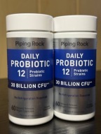Piping Rock Daily Probiotic 30 Billion CFU – 60 kapsułek | 12 szczepów