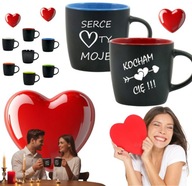 KUBKI NA WALENTYNKI PREZENT DLA NIEJ NIEGO DZIEWCZYNY CHŁOPAKA ŻONY MĘŻA