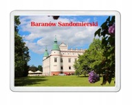 BARANÓW SANDOMIERSKI ZAMEK magnes pamiątkowy na lodówkę akrylowy