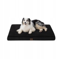 BEDSURE Ortopedyczne legowisko dla dużych psów 91 x69 x7,6 cm, ciemnoszare