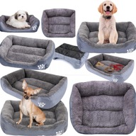 LEGOWISKO DLA PSA I KOTA 50x40 CM – WODOODPORNA KANAPA SOFA SZARA