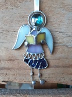 „Aniołek z książeczką ” nr 7 ) witraż Tiffany, IDEALNY PREZENT .