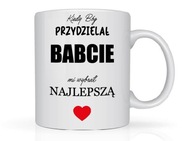 Kubek na Dzień BABCI na prezent urodziny