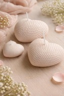 Świeca Sojowa SERCE – Prezent na Dzień Mamy / Babci + Pudełko