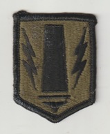 Armia USA naszywka 41 brygada altylerii Haft 6.2x4.5 cm