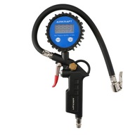 PISTOLET DO POMPOWANIA KÓŁ OPON CYFROWY DUŻY MANOMETR 14 BAR AIRKRAFT