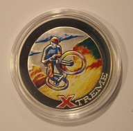X TREME - SPORTY EKSTREMALNE 10 DINARÓW 2007 ANDORA, SREBRO + CERTYFIKAT
