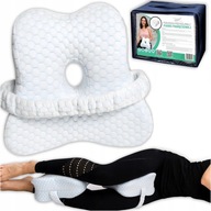 PODUSZKA ORTOPEDYCZNA POD KOLANA Medi Sleep 24 x 24 cm BIAŁA NA DOBRY SEN