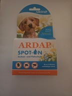 ARDAP SPOT-ON KROPLE PRZECIW KLESZCZOM I PCHŁOM DLA PSÓW DO 10KG 3 TUBKI