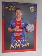 Karta klubowa autograf Piast Gliwice Mokwa 22/3