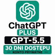 ChatGPT Plus 30 DNI | Konto Prywatne | GPT-5.5 | Natychmiastowy Dostęp