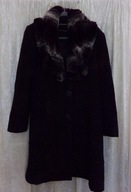 WŁOSKI PŁASZCZ R.M/L WEŁNA JAK NOWY