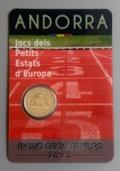 2 euro Andora 2025 Igrzyska Małych Państw Europy MENNICZA!!!