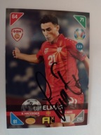 Karta panini autograf Macedonia Eljif Elmas Euro 2021 Kick Off