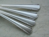 # Piękny posrebrzany komplet łyżeczek do herbaty #