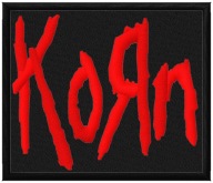 Termo Naszywka KORN Muzyczna Rock Haftowana Naprasowanka