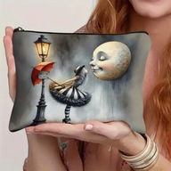 KOSMETYCZKA SASZETKA KSIĘŻYC KOSMETYKI ALA PIÓRNIK HALOWEN PRZYGODA MAGIA