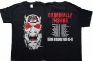 Slayer Criminally Insane Reign in Blood Tour 86-87 Thrash Metal Kerry King