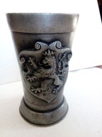 Puchar cynowy z herbem