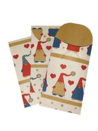 Torebka mini prezentowa na drobiazgi Święta papier eko SKRZAT