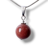 PP35 Wisiorek/zawieszka PIASEK PUSTYNI 12 mm