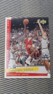 1993-94 Upper Deck NBA Signature Moves * Dominique Wilkins * Hawks