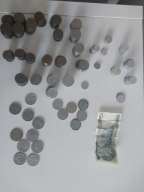 Zestaw monet prl duzy