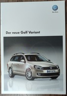 Prospekt VW Golf VI Variant 2009