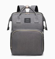 Torba Plecak dla Mamy i Dziecka – Przewijak, Organizer, Składane Łóżeczko