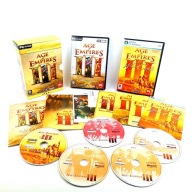 AGE OF EMPIRES III 3 + DODATEK WAR CHIEFS PC ZŁTA KOLEKCJA POLSKA WERSJA PL