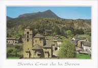 HISZPANIA - SANTA CRUZ DE LA SEROS - KOŚCIÓŁ - KLASZTOR - ARAGONIA