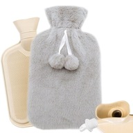 TERMOFOR 2L OCIEPLANY GUMOWY W POKROWCU OGRZEWACZ NA WODĘ MIŁY W DOTYKU