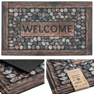 WYCIERACZKA GUMOWA GOTOWA Z NADRUKIEM 45X75 CM KAMIENIE GRUBA I SOLIDNA