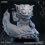 Leercat Puffball - MoM - figurka RPG DnD D&D - druk 3D 14K