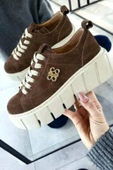 Buty skóra naturalana czekoladowe r. 36