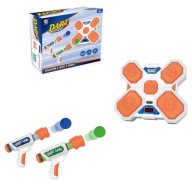 GRA W STRZELANIE DO CELU INTERAKTYWNA ELEKTRYCZNA TARCZA ZESTAW PISTOLETÓW