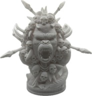 Popiersie Konga Druk 3D