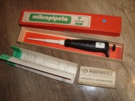 Mikropipeta pamiątka z PRL 1982r