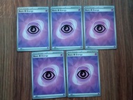 5szt. Karta energii Psychic Pokemon TCG Basic Energy energia 013